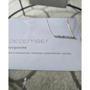 💘Pick 3 For $15 Wishbonne December Gold Necklace 14K Dipped New